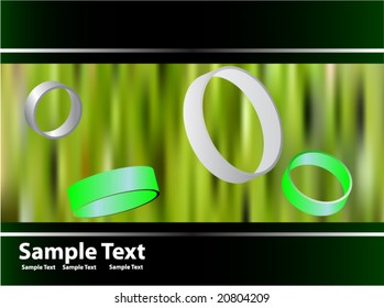 abstract visit card