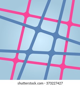 Abstract vivid background. Vivid backdrop with lines. Vivid pattern with overlapping stripes. Vivid pattern with intersecting lines. Geometric vivid background.
