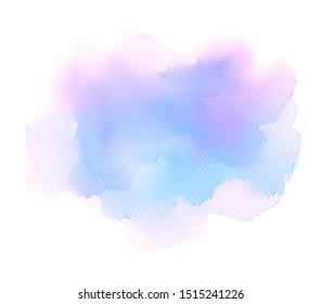 Abstract vivid cold color paper texture vector oil illustration splash, wallpaper, artistic element. Colorful watercolor hand liquid drip drawn wet card, design, label, art tag, banner