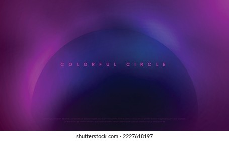 Abstract Vivid Colorful Gradient Blurred Background. Futuristic Vibrant Shape for Poster, Banner, Cover, Wallpaper, Landing Page, Visual Branding, etc. Vector Illustration