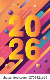 Abstractas Vector de año nuevo