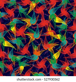 Abstract vivid seamless pattern.