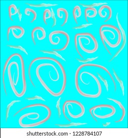 abstract vivid watercolor lines background vector illustration