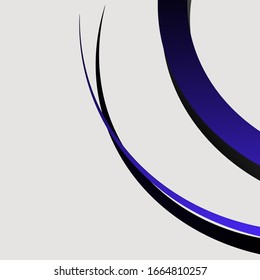 Abstract volumetric geometric background. thin twisted lines in motion