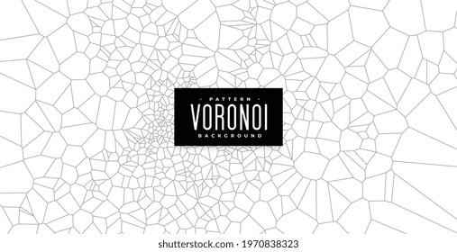 abstract voronoi lines mesh pattern background