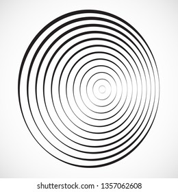 Abstract vortex circular line background. Vector illustration for design your website and print