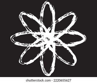 Abstract. vortex form. spiral form, Texture with wavy, billowy lines. Optical art background. Wave design black and white. Design element for prints, web, template