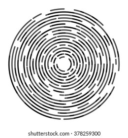 Abstract vortex line background. Vector illustration for design your website and print