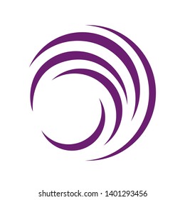 Abstract vortex line Vector illustration.
Abstract geometric vortex. Circular swirl lines. 
Concentric circulating. circle and point. 