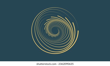 Abstract vortex spiral ring background. This creative motion circle will give your work a speed to express easily to the audience. 