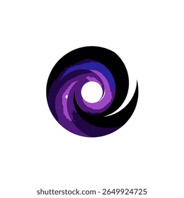 Abstract vortex swirls galactic scene cosmic background space galaxy