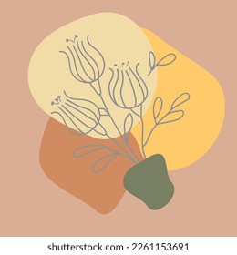 Abstract wall art for art lover. This creative wall art will give your wall a sophisticate feeling.