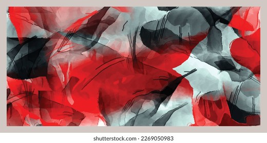  Abstract wall art. Vector illustration