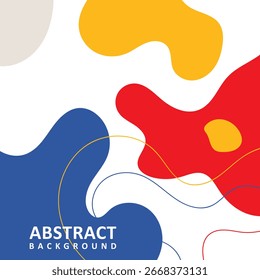 Abstract wall art vector.  Abstract organic shape Art design for poster, print, cover, wallpaper, Minimal and  natural wall art. Vector illustration.
