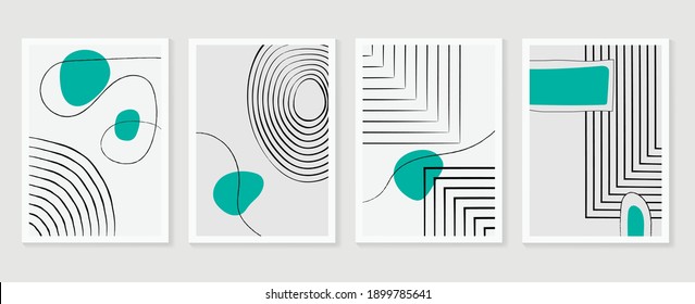 ￼
Abstract wall arts vector. Mural wall art. Hand draw organic shape design for wall framed prints, canvas artwork, canvas prints, poster, home decor, cover, wallpaper. Vector illustration.