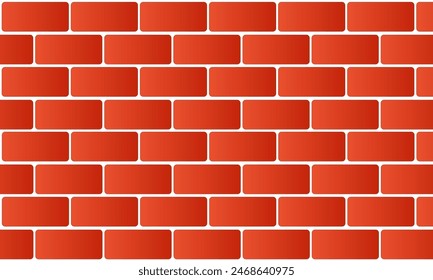 Abstract wall block red texture illustration