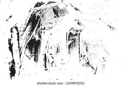 Abstract wall texture wall art texture crack on wall black texture on white color background.