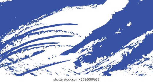 Abstrato parede textura rachaduras e flocos de pintura fundo branco e azul.