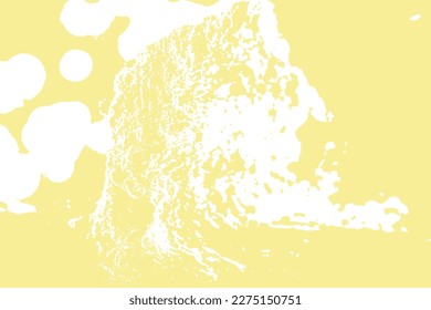 Abstract wall texture old Paper white texture on yellow background.