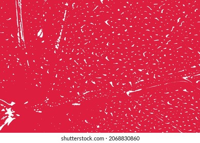 Abstract wall texture water line of paint background crimson or white background.