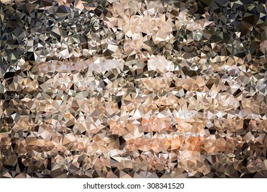 Abstract wall triangular low poly style vector background,Vector illustration