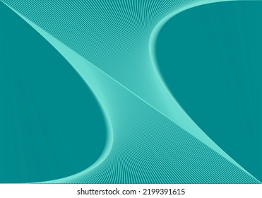 Abstract wallpaper with 3d illustration od radial volume lines forming shape from the center to the edges, presentation cover