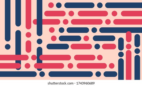 Abstract wallpaper with blue and pink color.