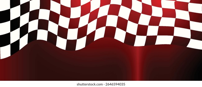 Abstract Wallpaper of checkered racing flag
