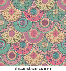 abstract wallpaper with circles in pastel colors