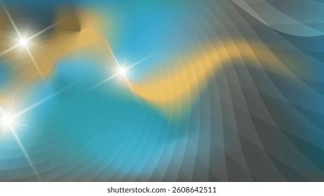 Abstract wallpaper in cold tones with a blur effect. An excellent background for advertising, posters, postcards, business cards, corporate attributes and your other projects. Vector.