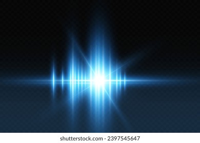 Abstrakter Bildschirmhintergrund für helle Lichtstrahlen.