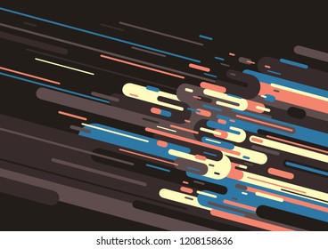 Diseño abstracto de papel tapiz. Ilustración vectorial.