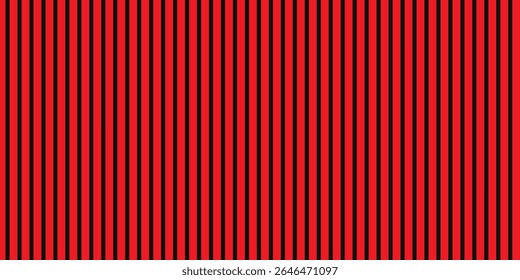Abstrakte Tapete mit diagonalen schwarzen Streifen. Nahtloser roter Hintergrund. Geometrisches Muster