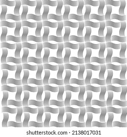 Papel de pared abstracto con tiras diagonales en blanco y negro. ฺ fondo Patrón geométrico