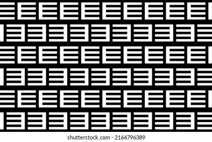 Abstract wallpaper with diagonal black and white strips. ฺbackground Geometric pattern