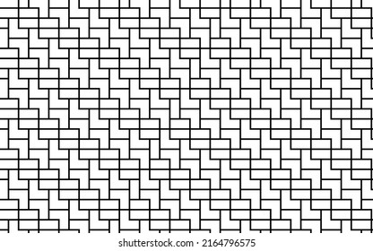 Papel de pared abstracto con tiras diagonales en blanco y negro. ฺ fondo Patrón geométrico