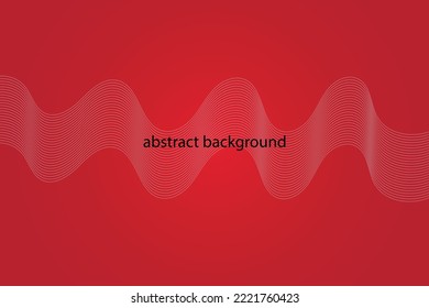 Abstrakte Tapete mit dynamischen Linien. Moderne Grafikwelle. Dynamische Illustration mit Elementen Welle und Linien.