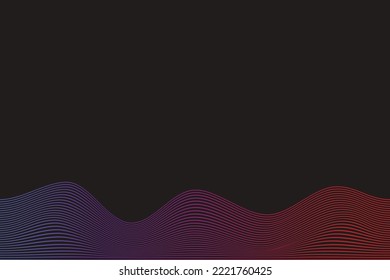 Abstract wallpaper with dynamic lines. Modern graphic wave. Dynamic illustration with elements wave and lines.