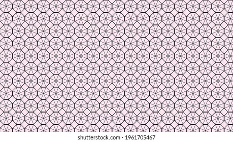 Abstract wallpaper of a geometric figure vector design
