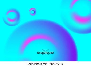 abstract wallpaper with gradient blue to violet with sphere shape can be use for technology product advertisement banner website or presentation template vector eps