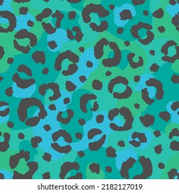 Abstract wallpaper green seamless background. Vector illustration.
