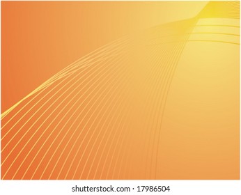 Abstract wallpaper illustration of wavy flowing energy and colors