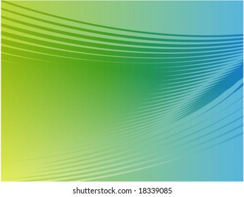 Ilustración abstracta de papel tapiz de la energía y los colores del flujo ondulado
