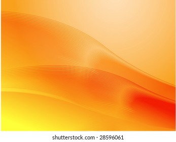 Abstract wallpaper illustration of wavy flowing energy and colors