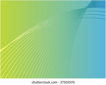 Abstract wallpaper illustration of wavy flowing energy and colors