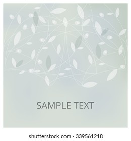 abstract wallpaper with leaves