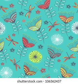 abstract wallpaper pattern seamless background. Vector illustration