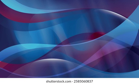 Abstract wallpaper in raspberry blue tones. Excellent background for decorating pages in social networks, posters, presentations, outdoor advertising and your other projects. Vector.