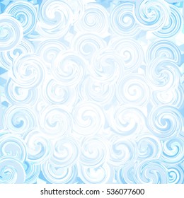 Abstract wallpaper of scrolling patterns. Vector illustration EPS10.
