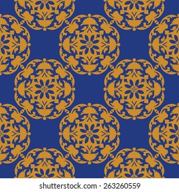 Abstract wallpaper. Seamless background for retro design